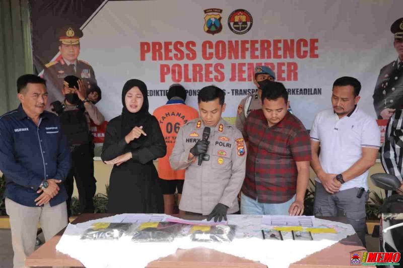 Respon Cepat Polres Jember, Curanmor di Lingkungan Kampus Berhasil Diungkap