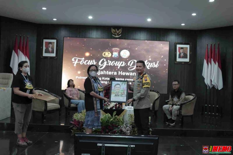 Polresta Malang Kota Jaga Kesejahteraan Hewan, Animal Lovers Takjub Kepedulian Polisi