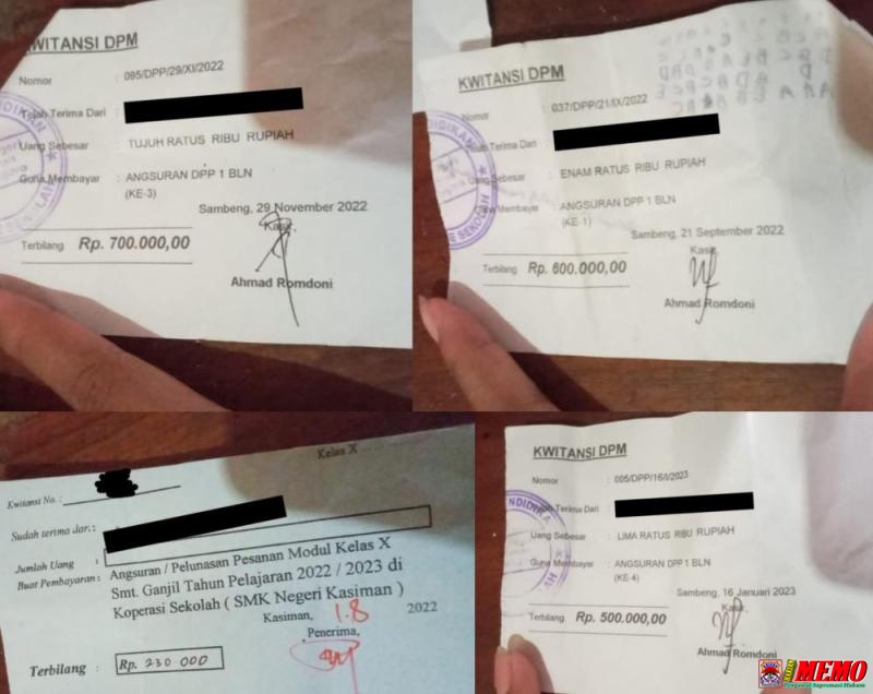 Aparat Penegak Hukum Jangan Tutup Mata Terkait Adanya Dugaan Pungli di SMKN Kasiman