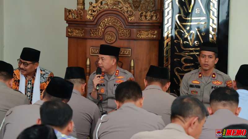 Polres Gresik Peringati Isra Miraj Nabi Muhammad SAW 1444 H