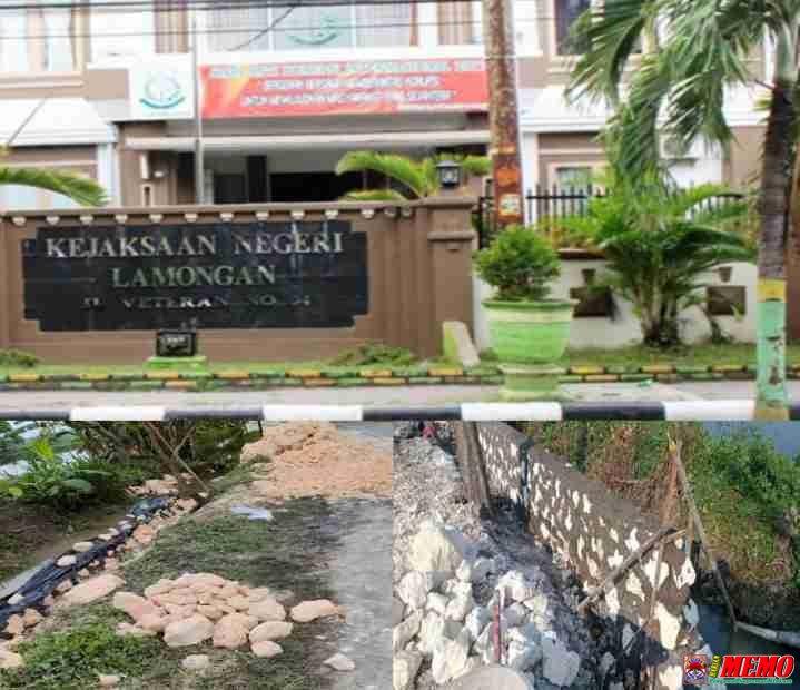 Proyek TPT Desa Wangunrejo Ibarat Arak Oplosan Berlanjut di Kejaksaan Negeri Lamongan