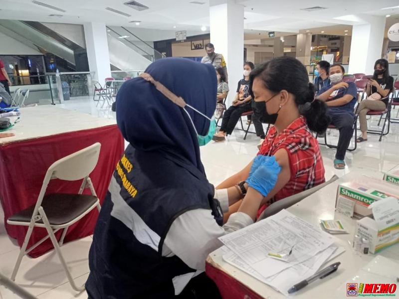 Covid-19 Kembali Meningkat, Polrestabes Surabaya Siapkan 1000 Vaksin Booster Per Hari