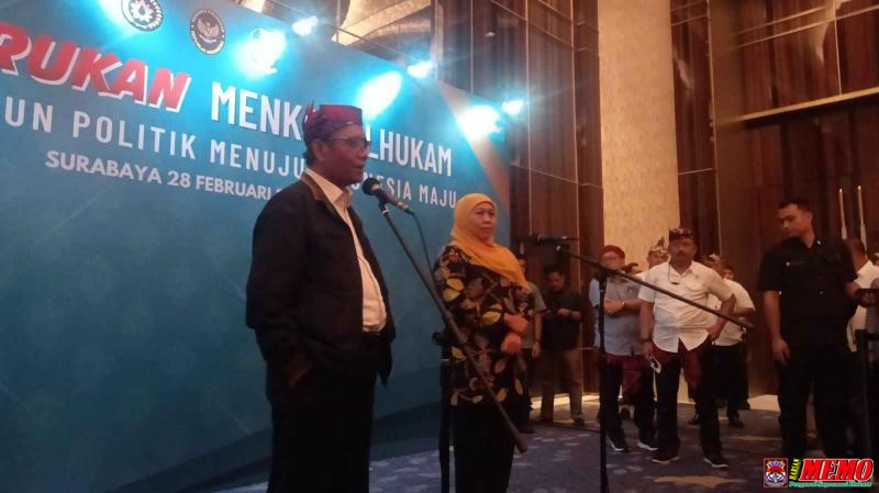 Menkopolhukam Cangkrukan di Ballroom Hotel Westin Surabaya