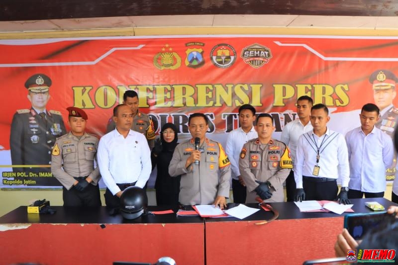 Polres Tuban Berhasil Bekuk 5 Pelaku Curas di Wilayah Widang 