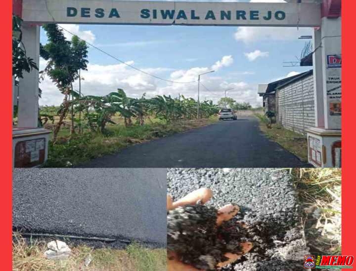 Proyek Pembangunan Aspal Jalan di Desa Siwalanrejo-Sukodadi Diduga Sarat Penyimpangan