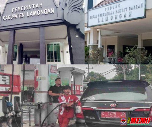 Mobil Sekretariat DPRD Lamongan Terciduk Isi BBM Bersubsidi, Sekda Membisu? 