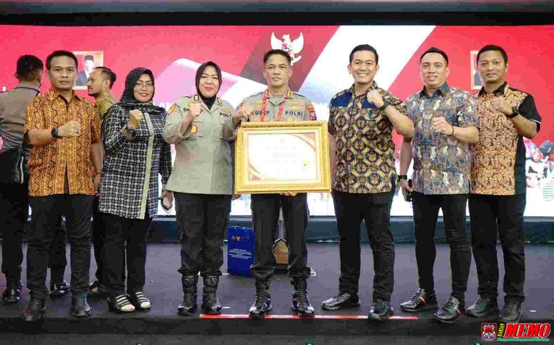 Polrestabes Surabaya Terpilih Sebagai Kesatuan Penerima Penghargaan Terbanyak dari Kemenpan RB