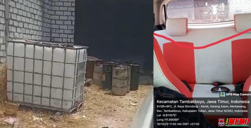 Sebuah Gudang di Tambakboyo Jadi Sarang Mafia BBM Subsidi
