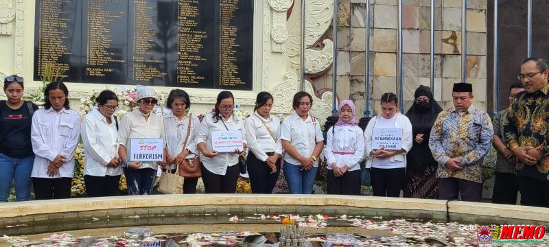 Peringatan 21 Tahun Bom Bali, Doa Perdamaian Digaungkan di Ground Zero