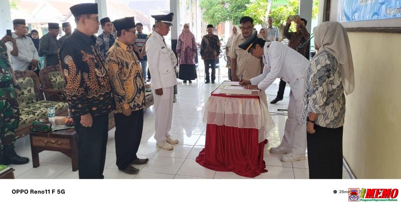 PJ Kepala Desa Wangunrejo, Kahar Resmi Dilantik