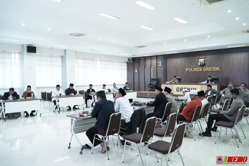 Polres Gresik Gelar Anev Dai Kamtibmas, Fokus Penguatan Wawasan Kebangsaan Jelang Nataru