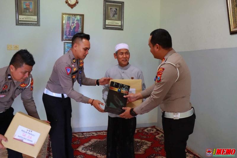 Polres Gresik Kembali Berikan Bantuan Keluarga Korban Tragedi Kanjuruhan Malang