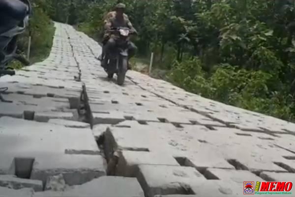 Mega Proyek Jalan Desa Soko yang Dikerjakan CV. Langgeng Perkasa Terindikasi Jadi Lahan Korupsi 
