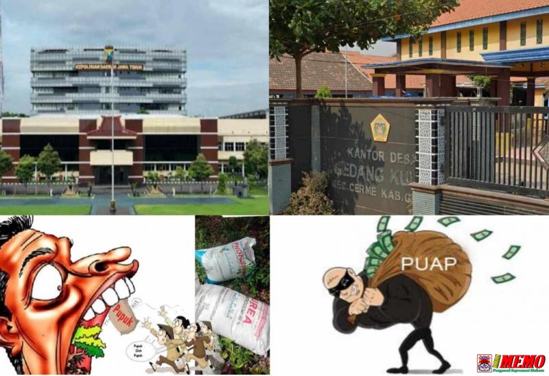 Kades Gedangkulut Bersama Gapoktan Bungkam Soal Kasus PUAP dan Pupuk, Polda Jatim Akan Tindaklanjuti