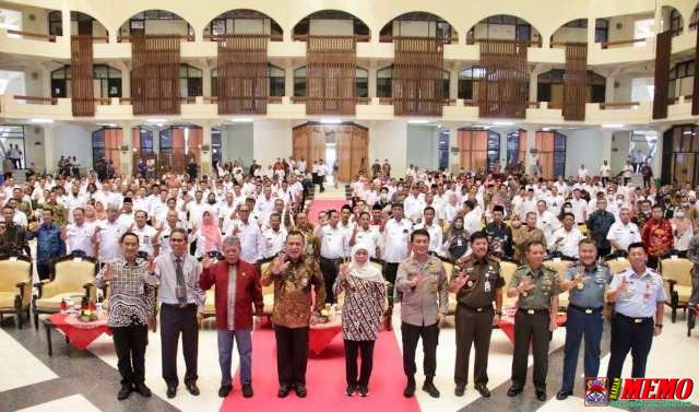 Ketua KPK RI Bersama Forkopimda Jatim Buka Sosialisasi dan Bimtek Program Desa Anti Korupsi
