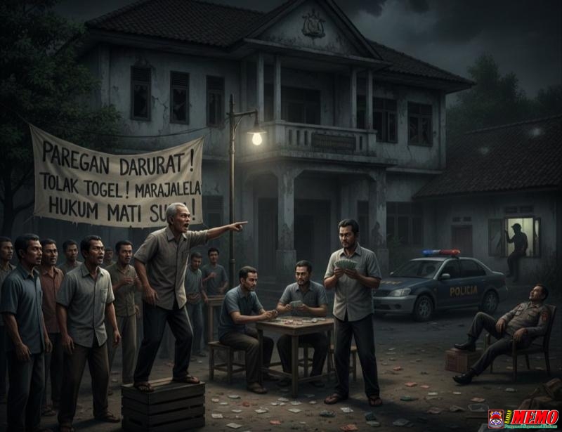 Parengan Darurat, Judi Menggila dan Maling Merajalela, Aparat Hukum Tuban Dinilai Mati Suri