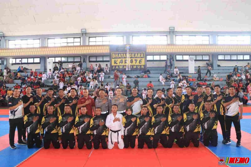 Polrestabes Surabaya Gelar Kejuaraan Karate, Cetak Atlet Berprestasi Masa Depan