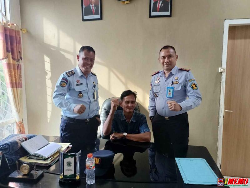 Direktur Utama Harian Memo Berkunjung ke Rutan Kelas 2 Banjarsari Gresik