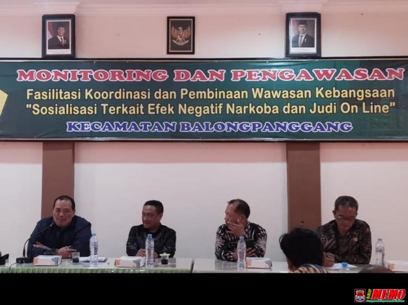 Gelar Monev di Balongpanggang, DPRD Gresik Tekankan Bahaya Narkoba dan Judi Online