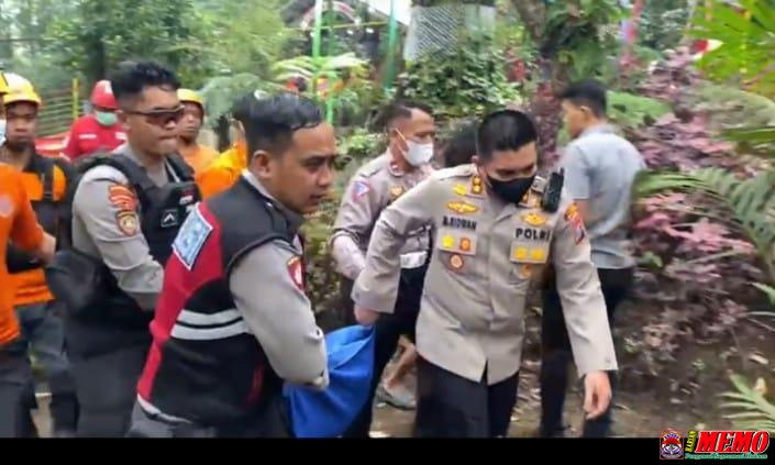 Kapolres Magetan Pimpin Evakuasi Korban Laka Bus Pariwisata di Sarangan