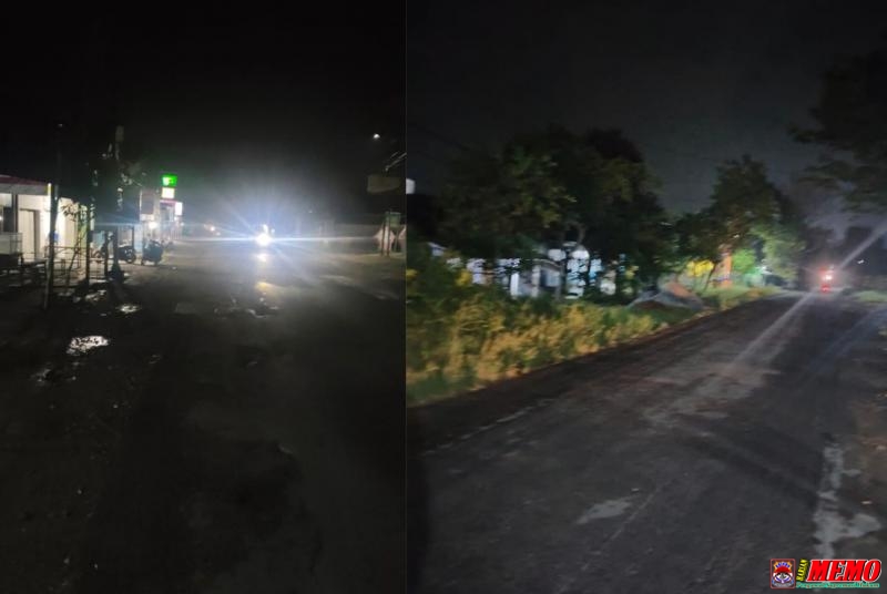Nyawa Rakyat Bag Sengaja Ditumbalkan, PJU Dibiarkan Mati Ditengah Jalan Neraka di Sumberkerep