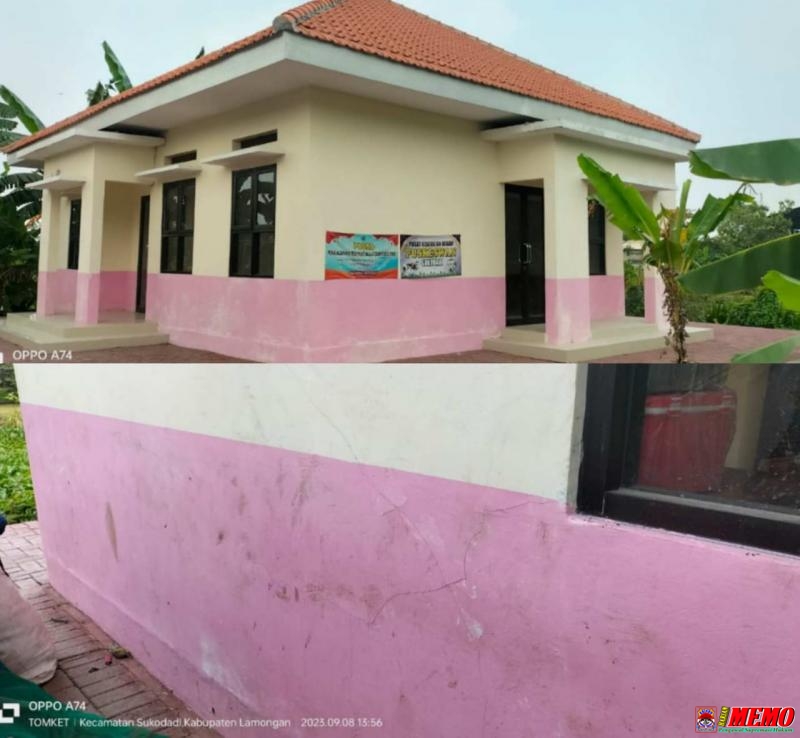 Tiga Pukeswan Dinas Peternakan Muspro Bangunan Banyak yang Retak