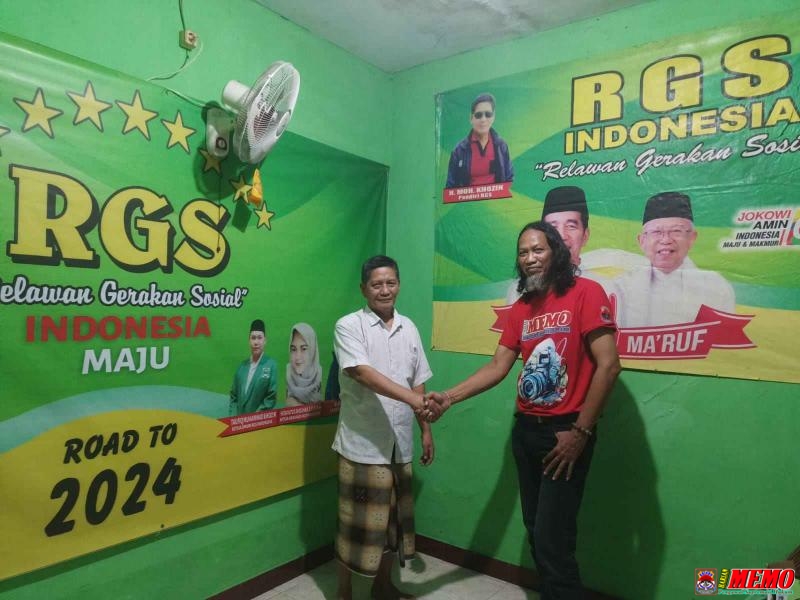 Tepat Dimomen Politik, Wakil Direktur Harian Memo Anjang Ke Pendiri RGS
