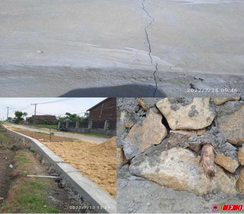 Pengerjaan Proyek TPT Desa Kreteranggon-Sambeng Diduga Jadi Lahan Cari Keuntungan Kades