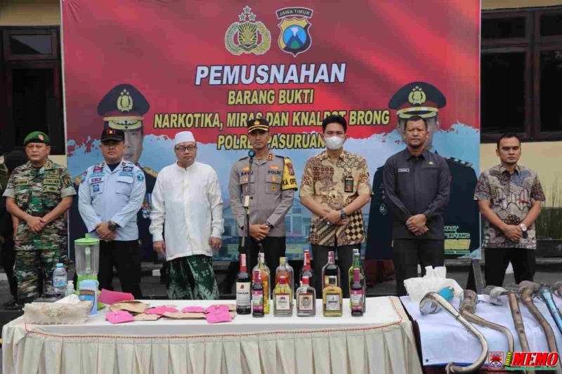 Ketua MUI Kabupaten Pasuruan Beri Apresiasi Penanganan Kasus Narkoba oleh Polres Pasuruan