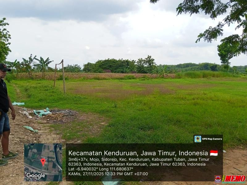 Proyek Lapangan Voli Sidorejo Tuban Diduga Fiktif, Warga Tuntut APH Bertindak