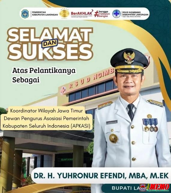 RSUD Ngimbang Apresiasi Pelantikan Bupati Lamongan sebagai Koordinator APKASI Jatim 2025–2030