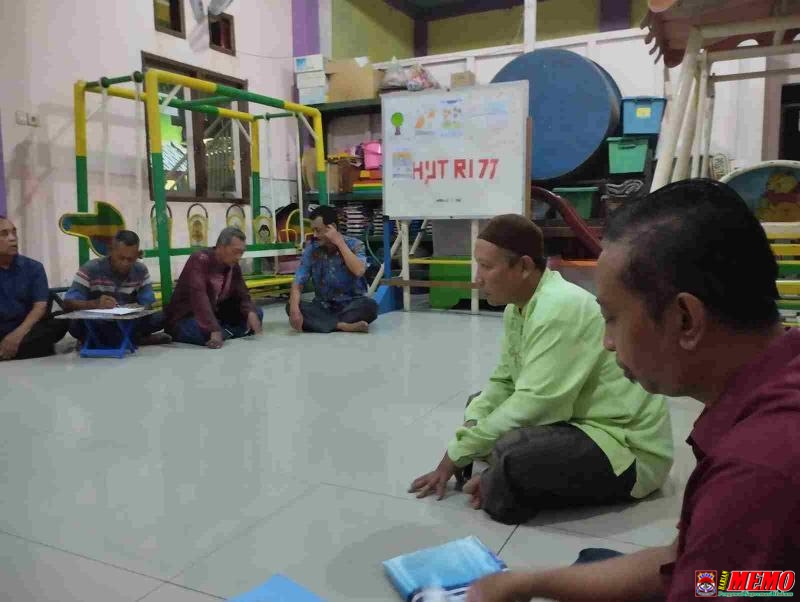Panitia 3 RW 14 Sidoyoso II Kel/Kec Simokerto Tadi Malam Terbentuk