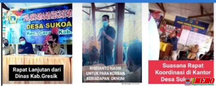 Miris! Mantan Kades Sukoanyar Embat Bansos Warga