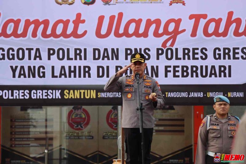 Ciptakan Kamtibmas, Kapolres Gresik Tegaskan Jangan ada Komplain Masyarakat