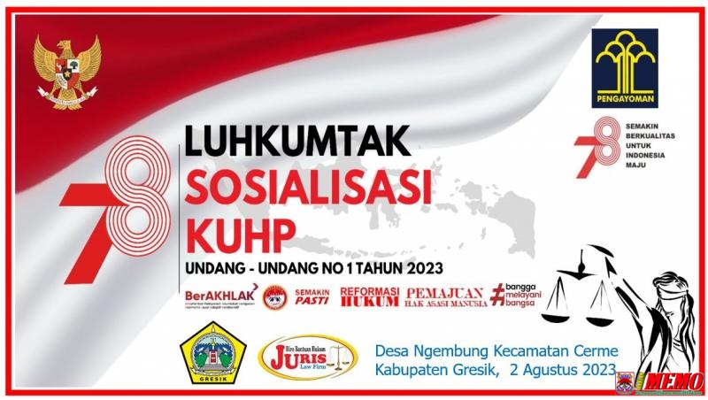 Luhkumtak Sosialisasikan KUHP Baru di 78 Titik 