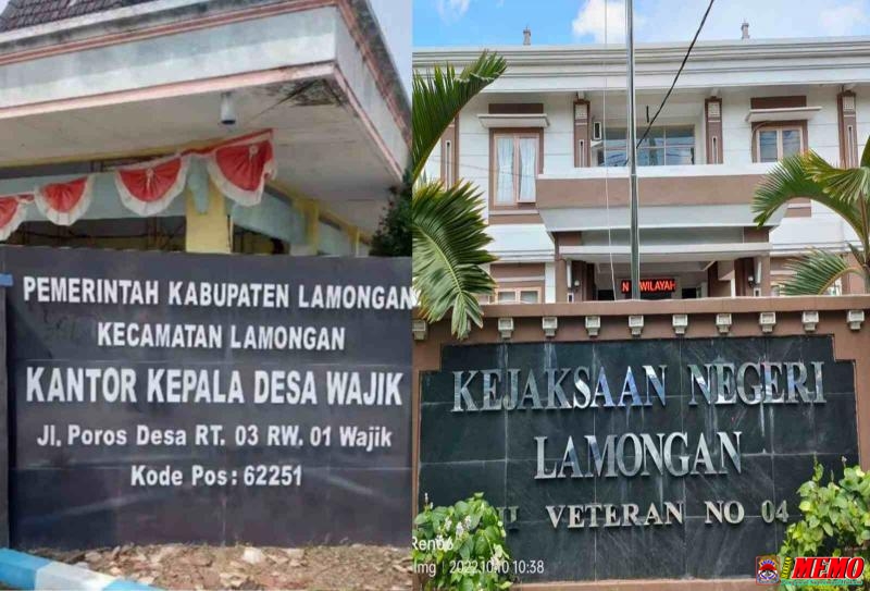 Dugaan Kasus DD dan Jasmas Desa Wajik Jalan di Tempat di Kejaksaan Negeri Lamongan 