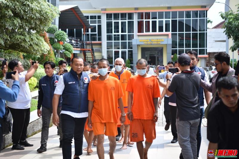 Polres Gresik Berhasil Ungkap Jaringan Narkoba, Gagalkan Peredaran 160 Paket Sabu