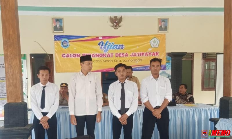 Seleksi Perangkat Desa Jatipayak Berjalan Lancar dan Transparan 