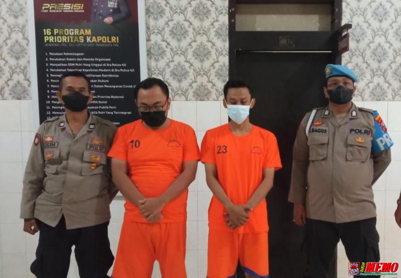 Polsek Genteng Ungkap Kasus Curat di Gudang Sepatu City Mall Jl Gubeng Pojok
