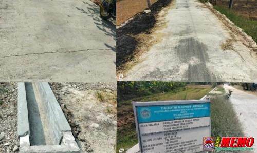 Proyek DD dan BKKPD Desa Jubellor Layak Dipersoalkan