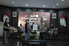 Polresta Malang Kota Jaga Kesejahteraan Hewan, Animal Lovers Takjub Kepedulian Polisi