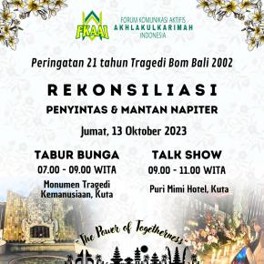 Peringatan 21 Tahun Tragedi Bom Bali 2002