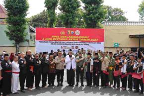 Bersama Polres Lumajang Puluhan Perguruan Pencak Silat Gelar Deklarasi Damai