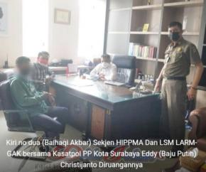 Miris! Oknum Penegak Perda Surabaya Mabuk di Cafe dan Diduga Pukul Warga