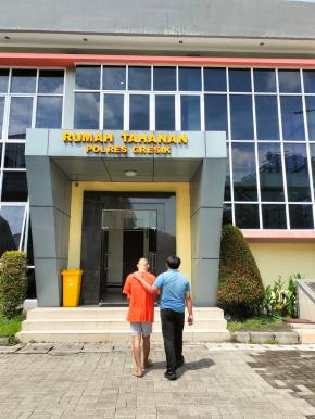 Satresnarkoba Polres Gresik Ringkus Pemuda Pengedar Sabu di Wringinanom, Sita 9,1 Gram