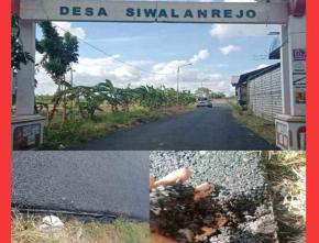 Proyek Pembangunan Aspal Jalan di Desa Siwalanrejo-Sukodadi Diduga Sarat Penyimpangan
