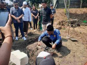 Peletakan Batu Pertama Pembangunan Balai RT07 Palma Classica  Dihadiri 3 Pilar