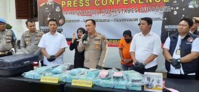  Bawa Sabu 28 Kg dan 10.000 Ekstasi, Poniman Warga Asal Batu Dibekuk Polisi 