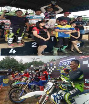 Diusia Tua, Pimred Harian Memo Guncang Motocross Indonesia Seri 2 di Sirkuit Pantai Prigi