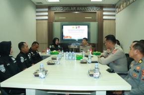 Pastikan Keamanan Mako, Polres Gresik Jalani Risk Assessment dari Polda Jatim